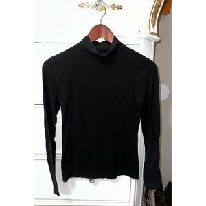 Black Turtleneck by Forever 21, Size small